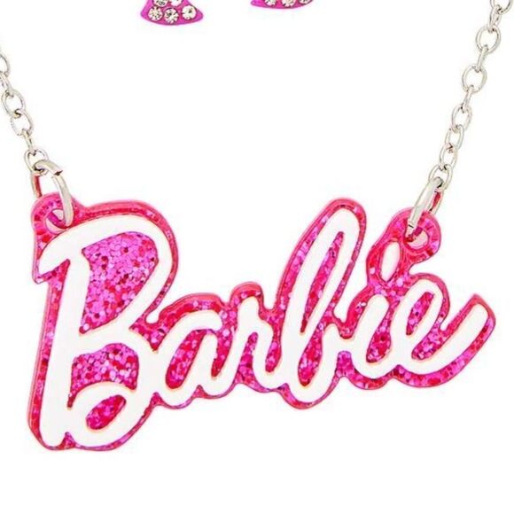 Barbie the Movie earrings, Necklaces Barbie jewelry new accessories, - Picture 6 of 8